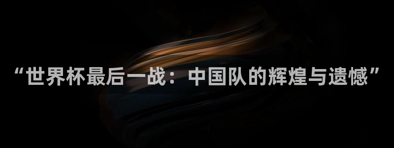 世界杯对阵表：“世界杯最后一战：中国队的辉煌与遗憾”