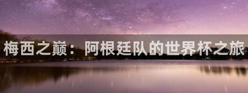 世界杯 赛程：梅西之巅：阿根廷队的世界杯之旅